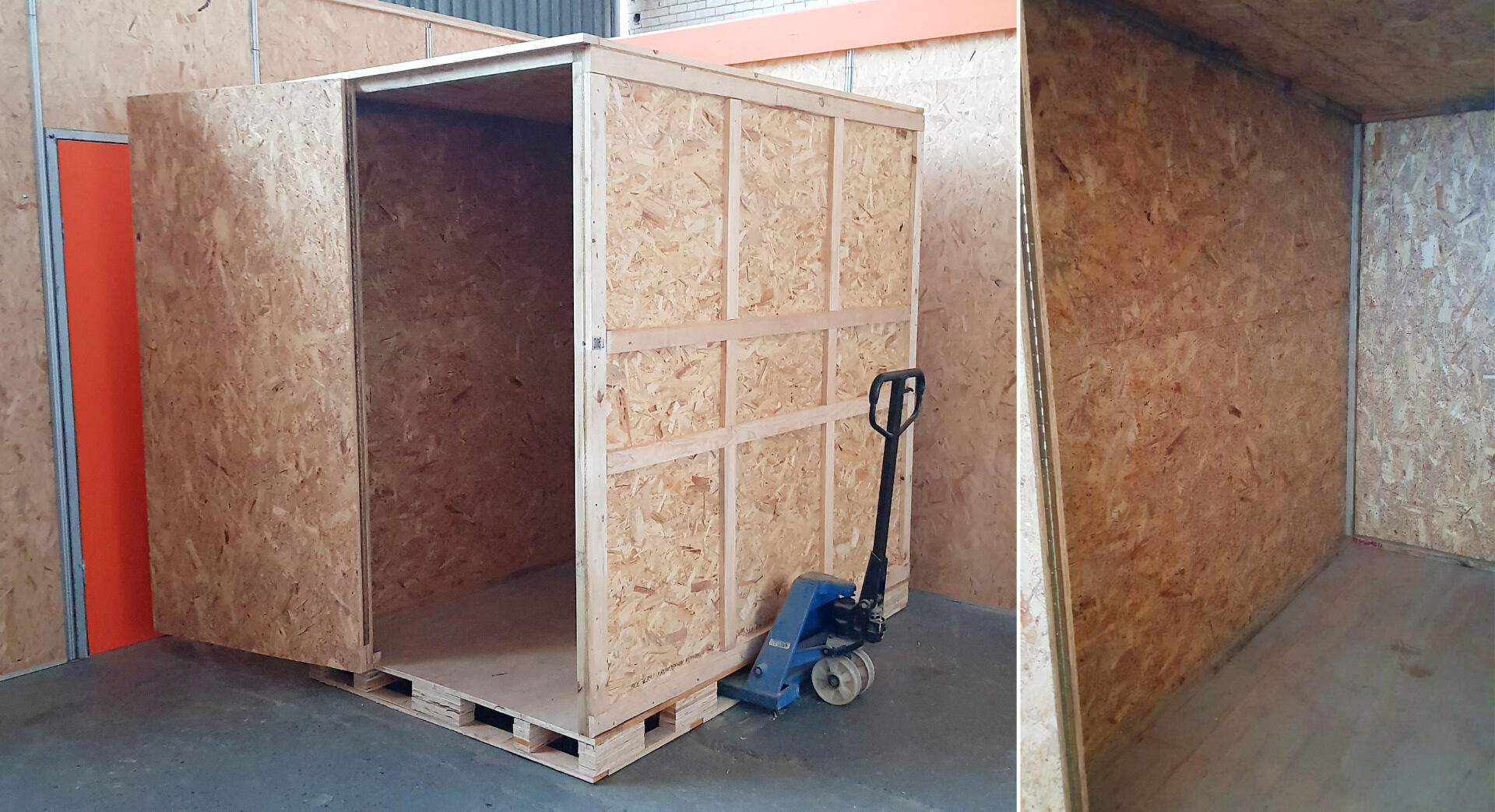 Metric storage cubes